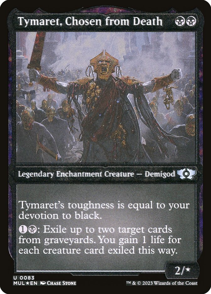 Tymaret, Chosen from Death (Etched)