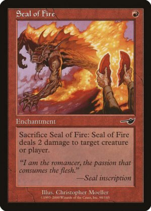 Seal of Fire (Retro Frame)