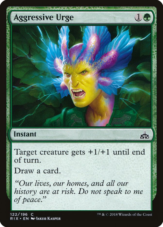 Aggressive Urge (FOIL)