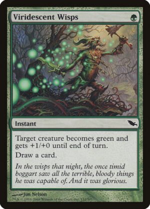 Viridescent Wisps (FOIL)