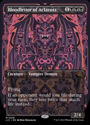 Bloodletter of Aclazotz (Borderless FOIL)