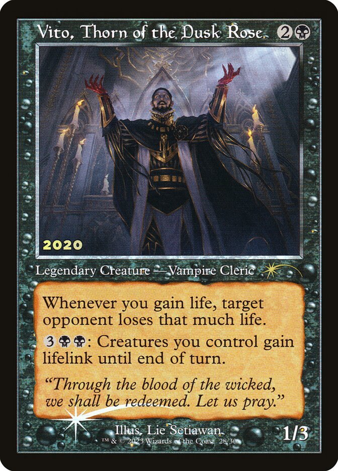 Vito, Thorn of the Dusk Rose (Retro Frame FOIL)