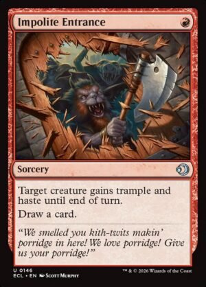 Impolite Entrance (FOIL)