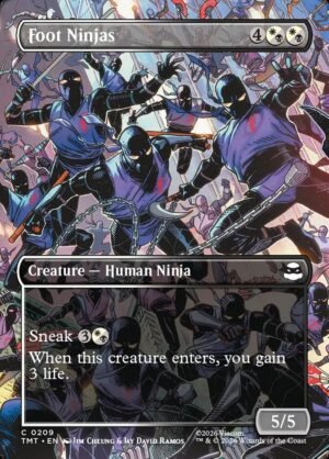 Foot Ninjas (Borderless FOIL)