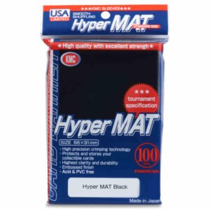 HYPER MATTE SLEEVES - BLACK (100)
