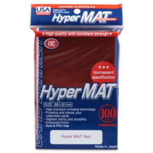 HYPER MATTE SLEEVES - RED (100)