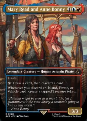 Mary Read and Anne Bonny (Borderless FOIL)