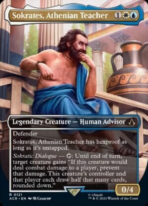 Sokrates, Athenian Teacher (Borderless FOIL)