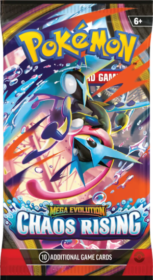 POKEMON TCG MEGA EVOLUTION - CHAOS RISING - BOOSTER ENGLISH