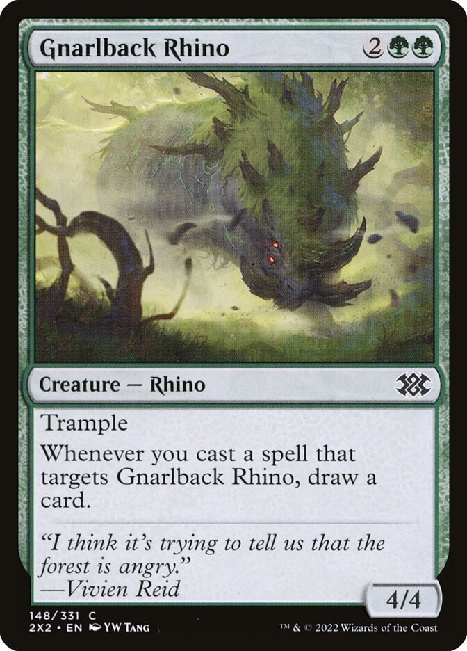 Gnarlback Rhino (FOIL)