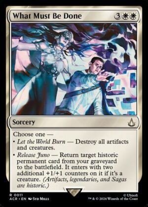 What Must Be Done (FOIL)