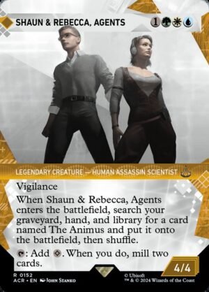Shaun & Rebecca, Agents (Showcase FOIL)