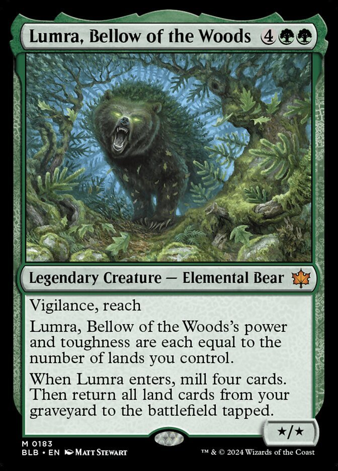 Lumra, Bellow of the Woods (FOIL)