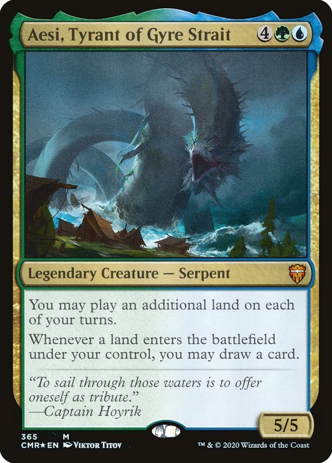 Aesi, Tyrant of Gyre Strait (FOIL)
