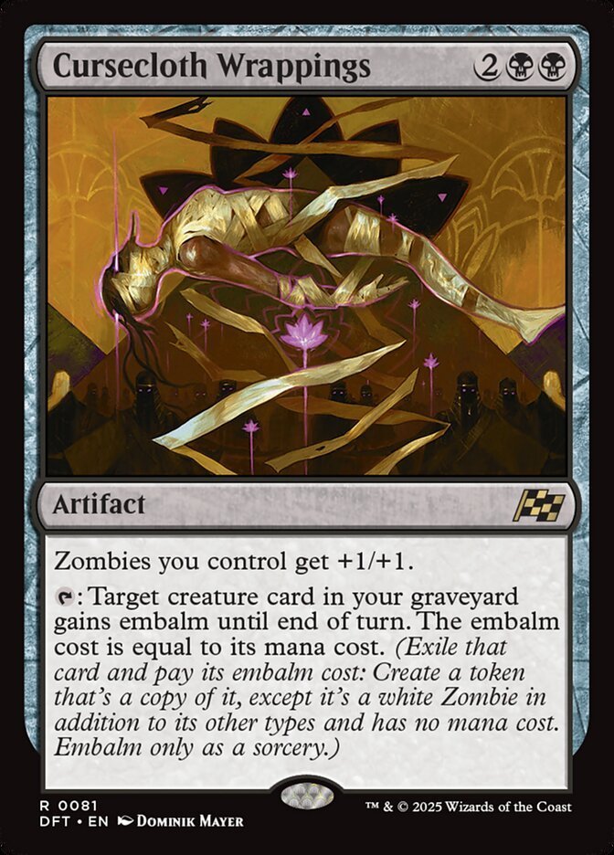 Cursecloth Wrappings (FOIL)