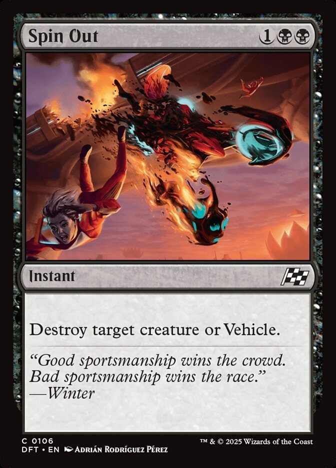 Spin Out (FOIL)