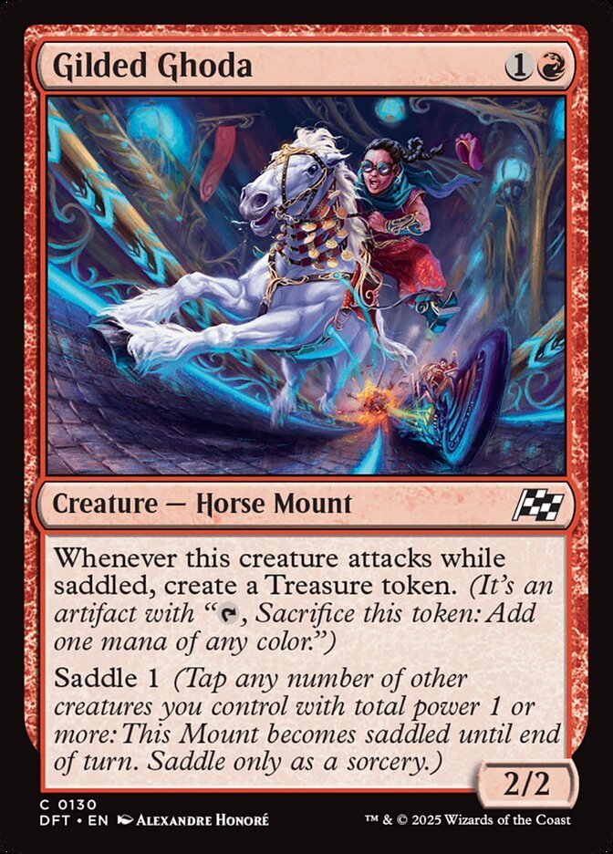 Gilded Ghoda (FOIL)
