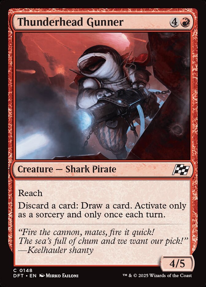Thunderhead Gunner (FOIL)