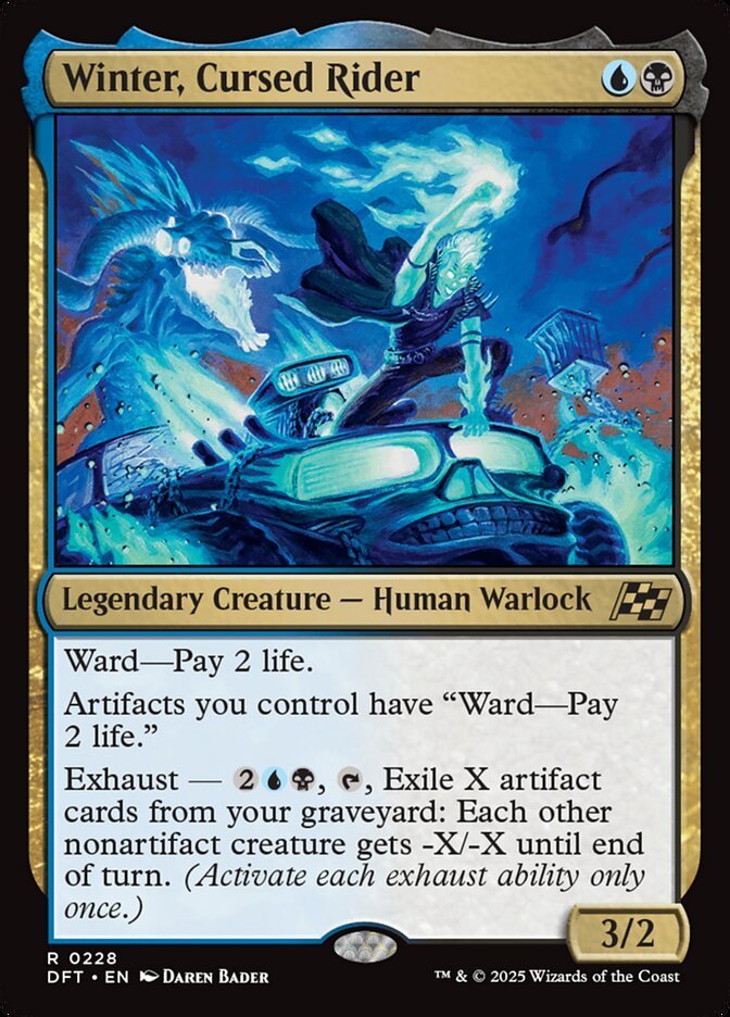 Winter, Cursed Rider (FOIL)