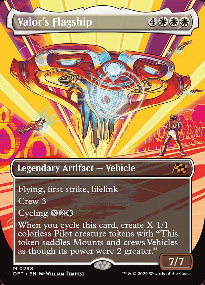 Valor's Flagship (Borderless FOIL)