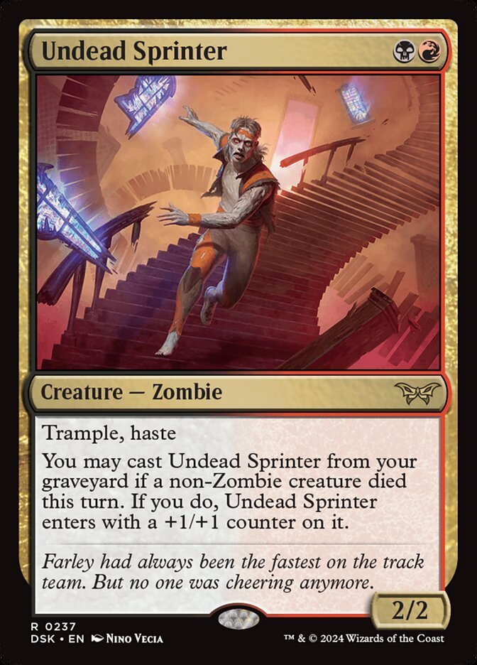 Undead Sprinter (FOIL)