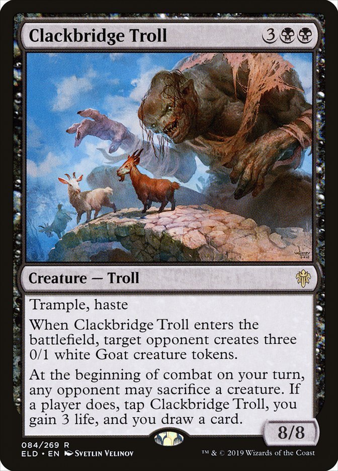 Clackbridge Troll (FOIL)