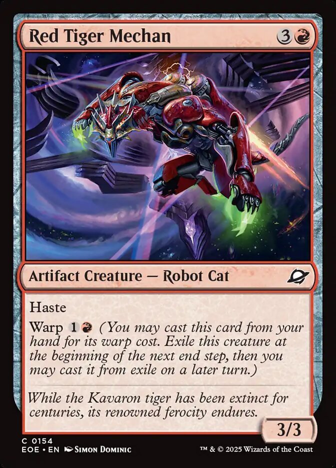 Red Tiger Mechan