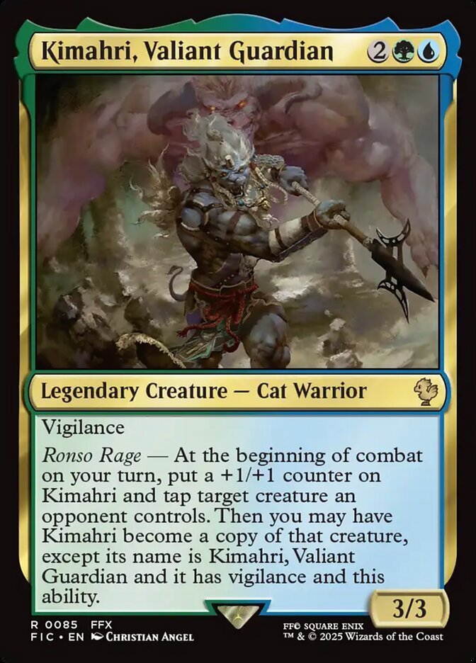 Kimahri, Valiant Guardian (Surge Foil)