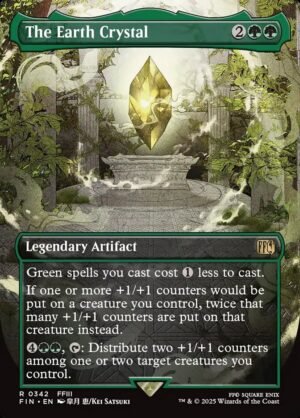 The Earth Crystal (Borderless FOIL)