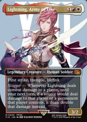 Lightning, Army of One (Borderless)