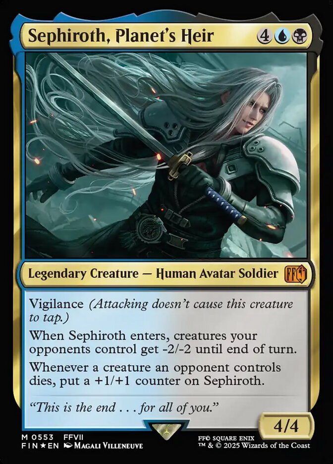 Sephiroth, Planet's Heir (FOIL)