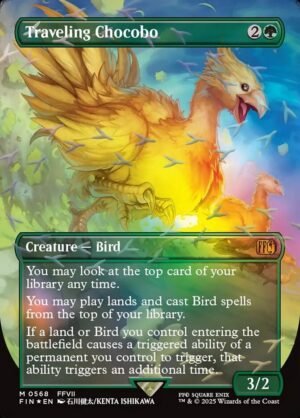 Traveling Chocobo (Borderless FOIL)