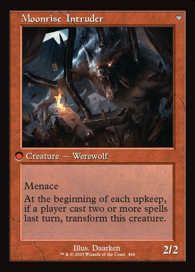 Village Messenger // Moonrise Intruder (Retro Frame) - Imagen 2