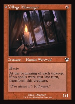Village Messenger // Moonrise Intruder (Retro Frame)