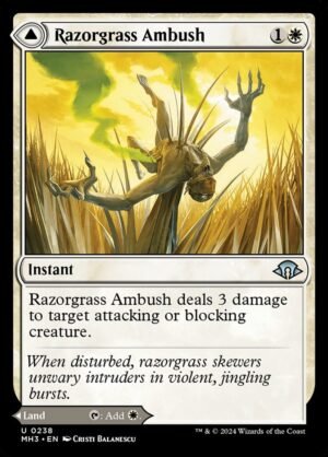 Razorgrass Ambush // Razorgrass Field (FOIL)