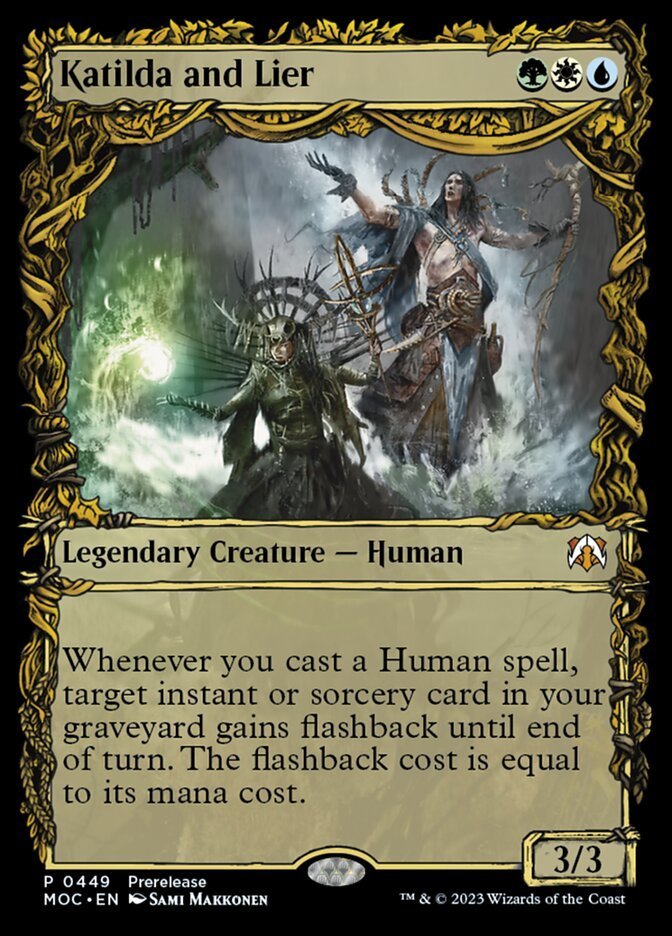 Katilda and Lier (Launch FOIL)