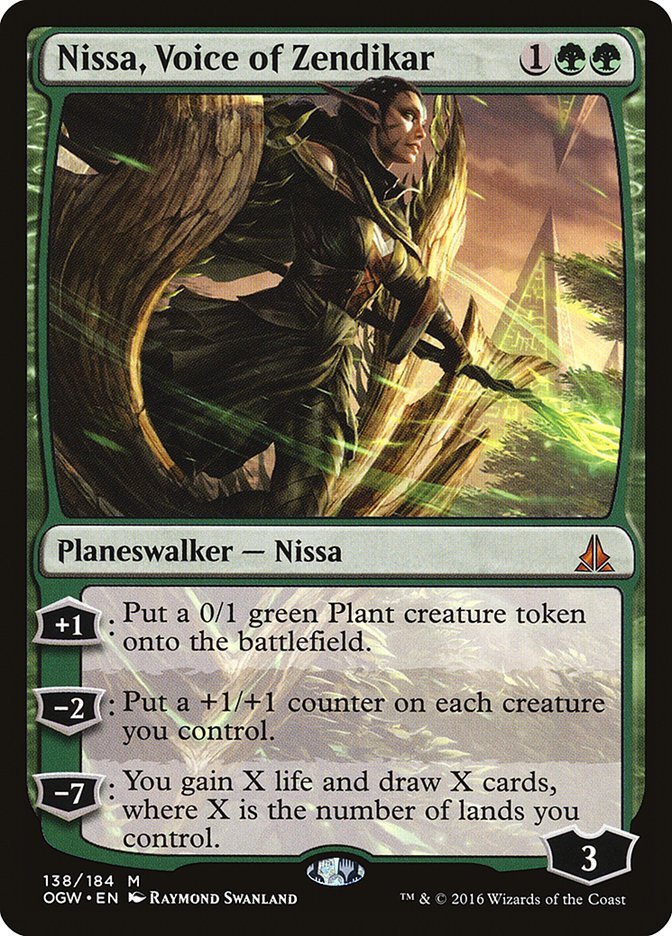 Nissa, Voice of Zendikar (FOIL)