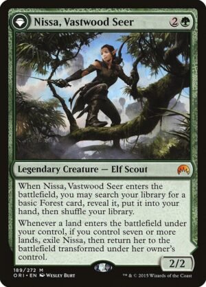 Nissa, Vastwood Seer // Nissa, Sage Animist (FOIL)