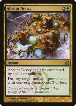 Abrupt Decay (FOIL)
