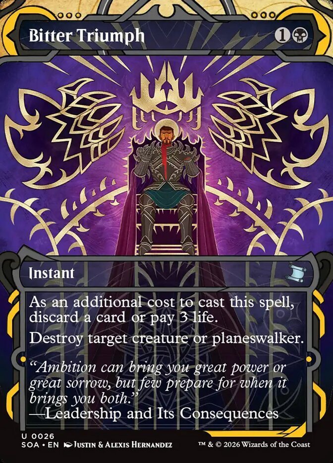 Bitter Triumph (Showcase)