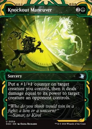 Knockout Maneuver (Showcase FOIL)