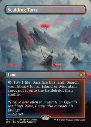 Scalding Tarn (Borderless FOIL)