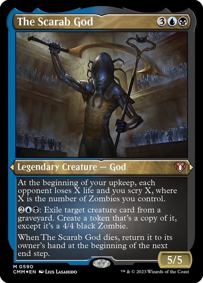 The Scarab God (Etched)