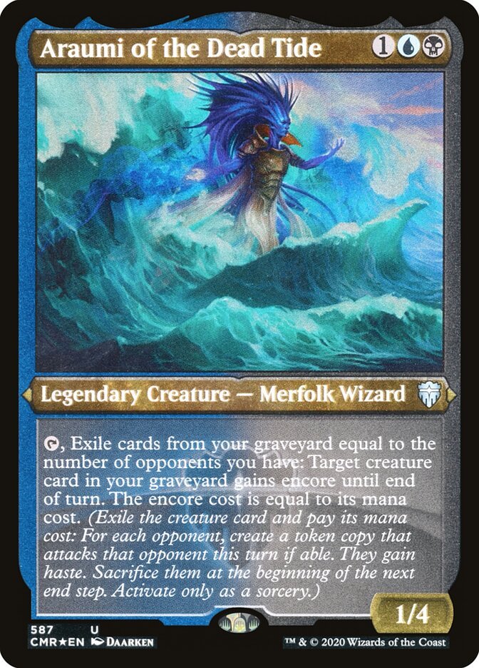 Araumi of the Dead Tide (Etched)