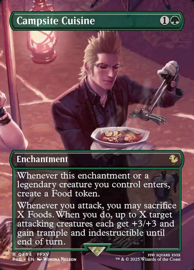 Campsite Cuisine (Borderless FOIL)