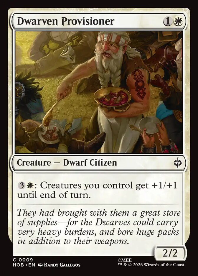 Dwarven Provisioner (FOIL)