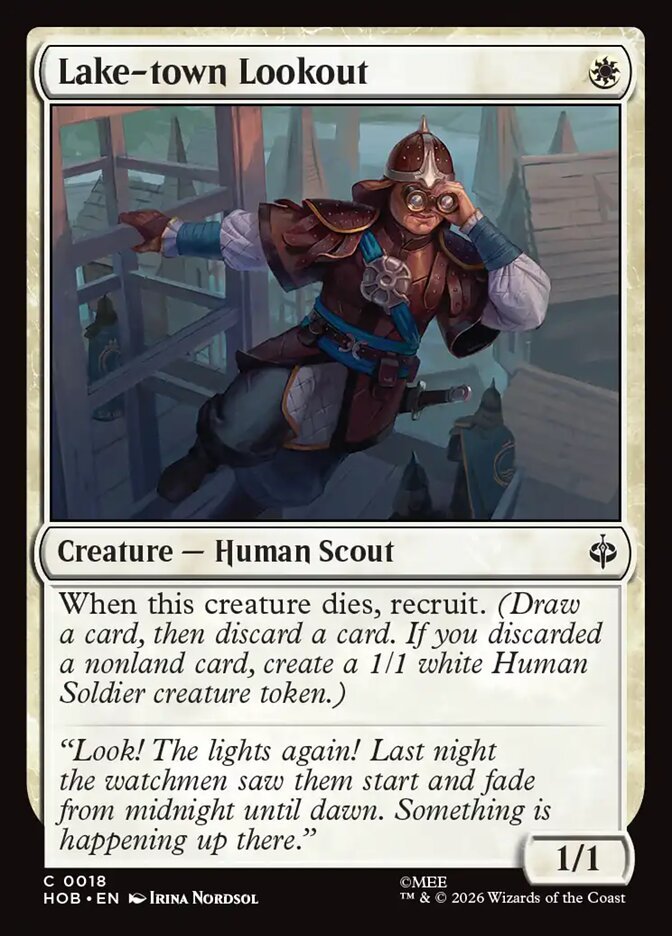 Lake-town Lookout (FOIL)