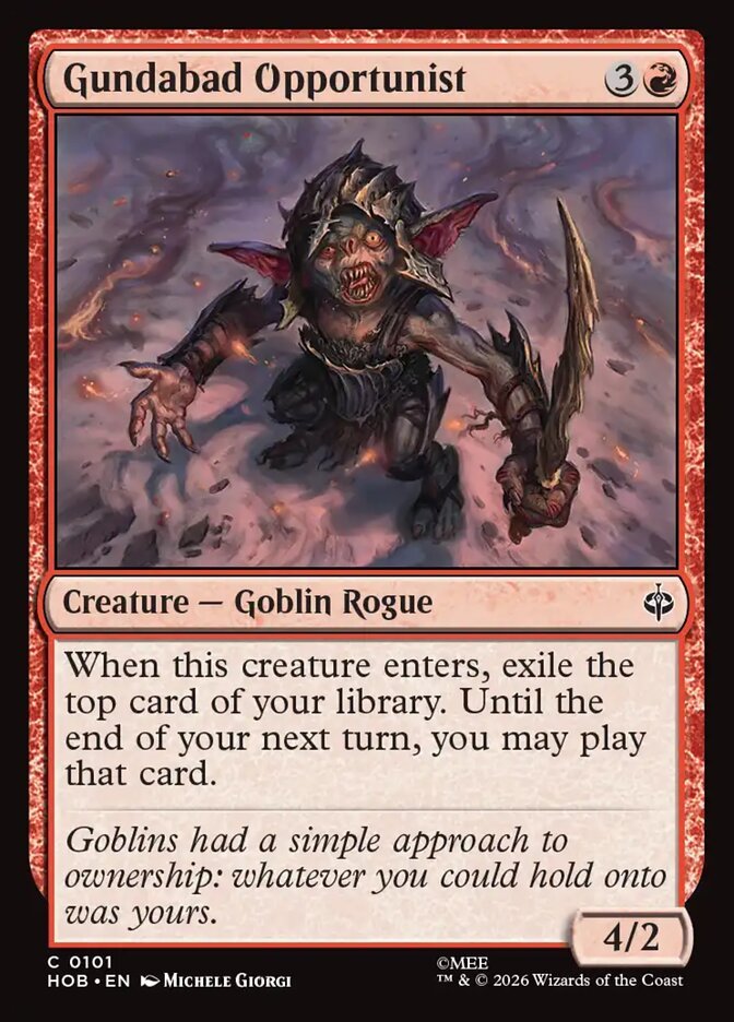 Gundabad Opportunist (FOIL)