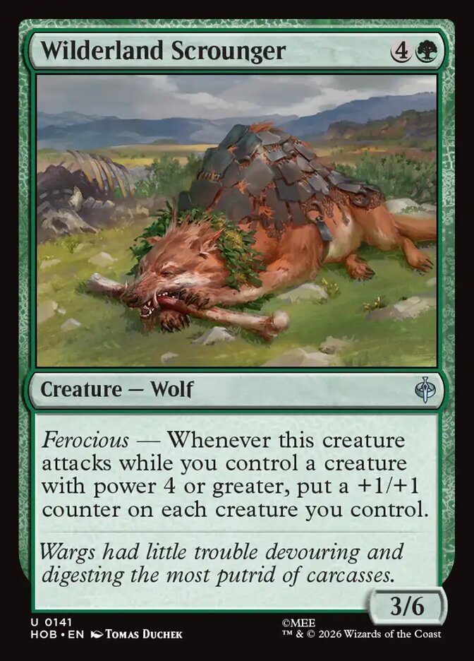Wilderland Scrounger (FOIL)