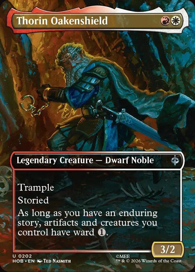 Thorin Oakenshield (Borderless FOIL)